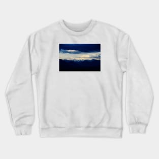 Swiss Alps Dark 2 / Swiss Artwork Photography Crewneck Sweatshirt